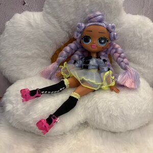 L.O.L. Surprise! Doll with Pink Hair and Black Outfit